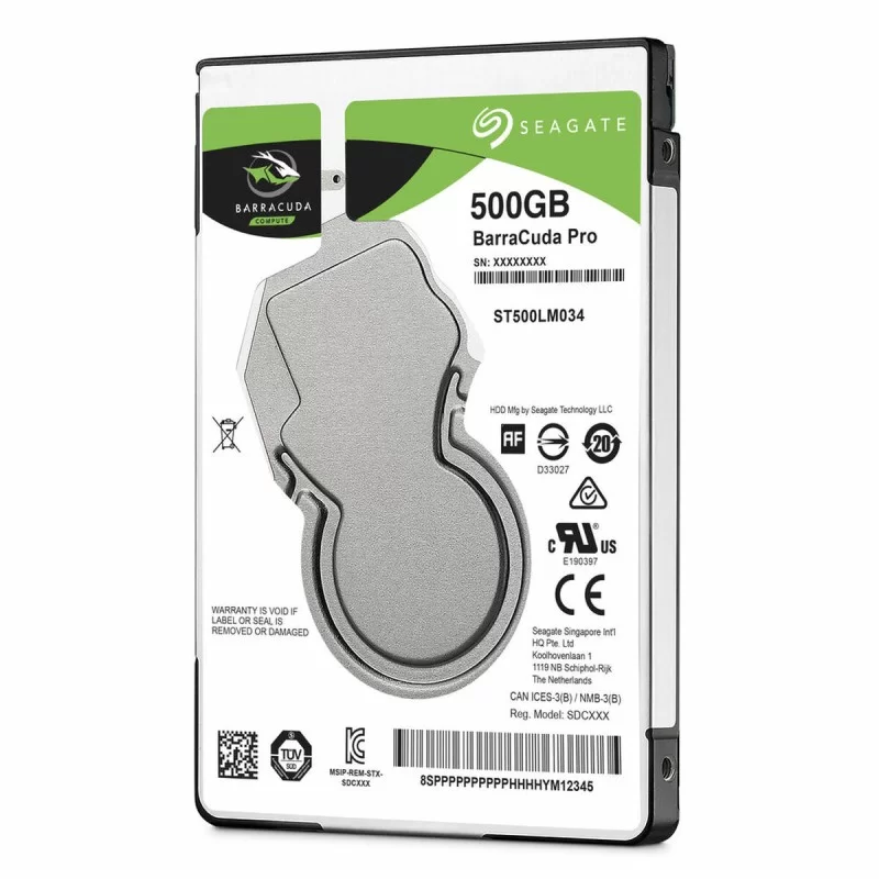 Hard Drive Seagate ST500LM034 3,5" 2,5" 500 GB HDD 500 GB SSD 2,5"