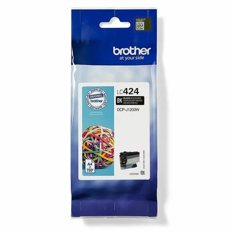 Original Ink Cartridge Brother ‎LC424BK Black