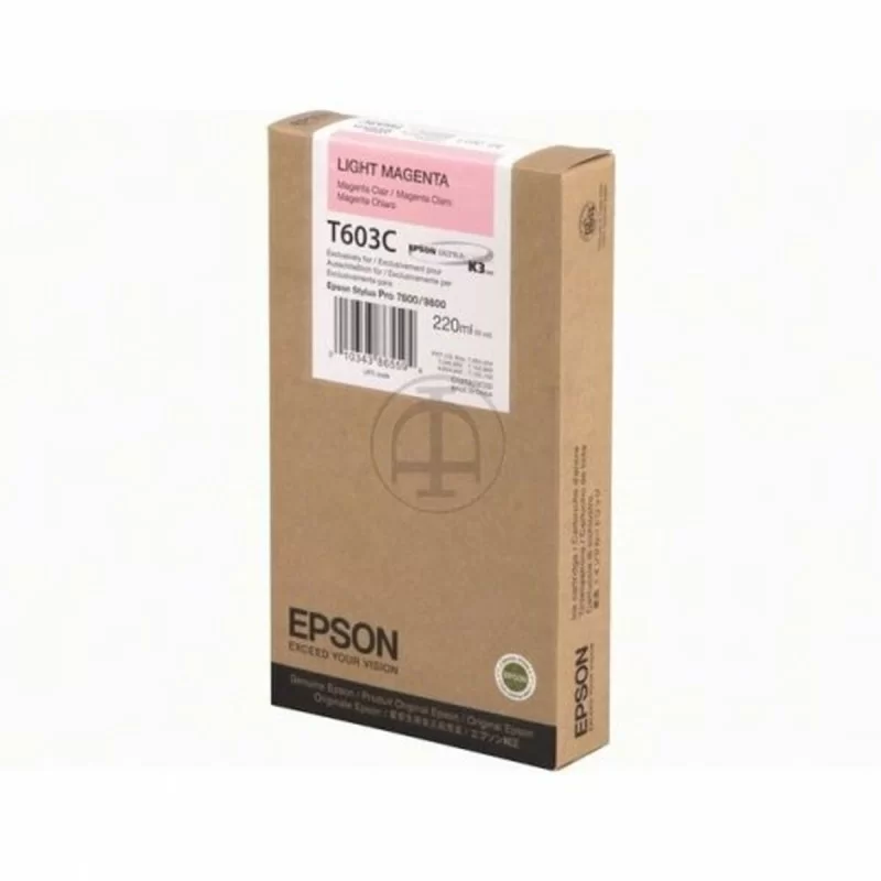 Original Ink Cartridge Epson C13T603C00 Red Magenta Light Magenta