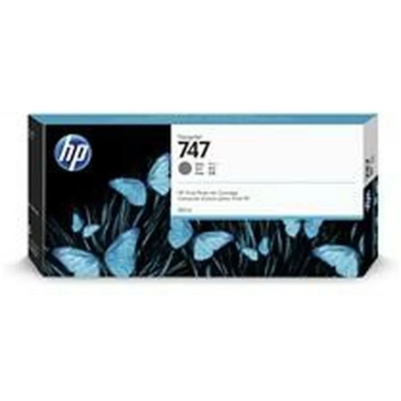 Original Ink Cartridge HP Cartucho de tinta gris HP DesignJet 747 de 300 ml Grey