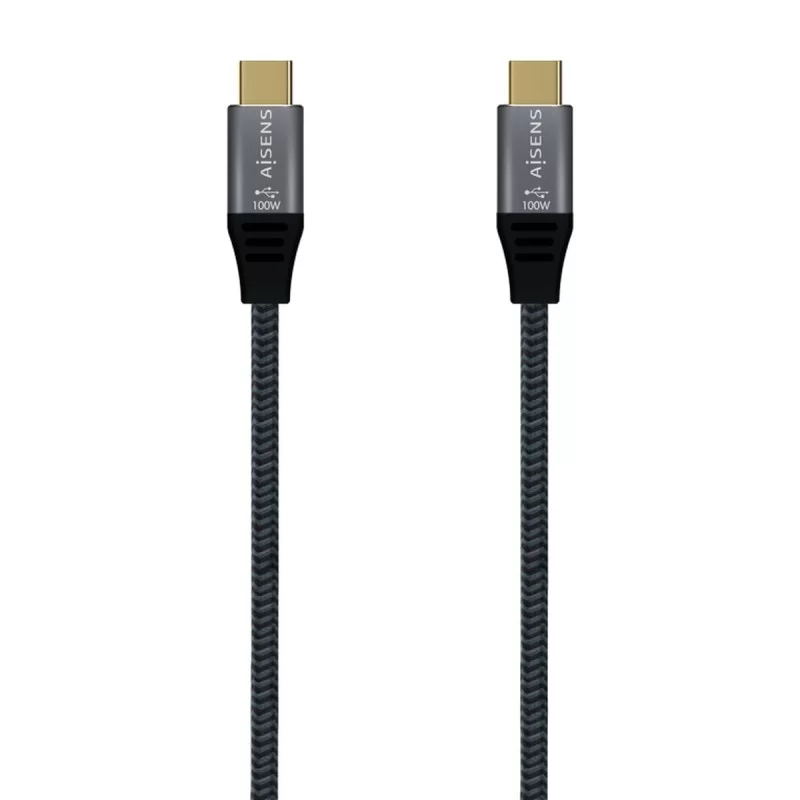 Cable USB C Aisens A107-0672 1,5 m Grey