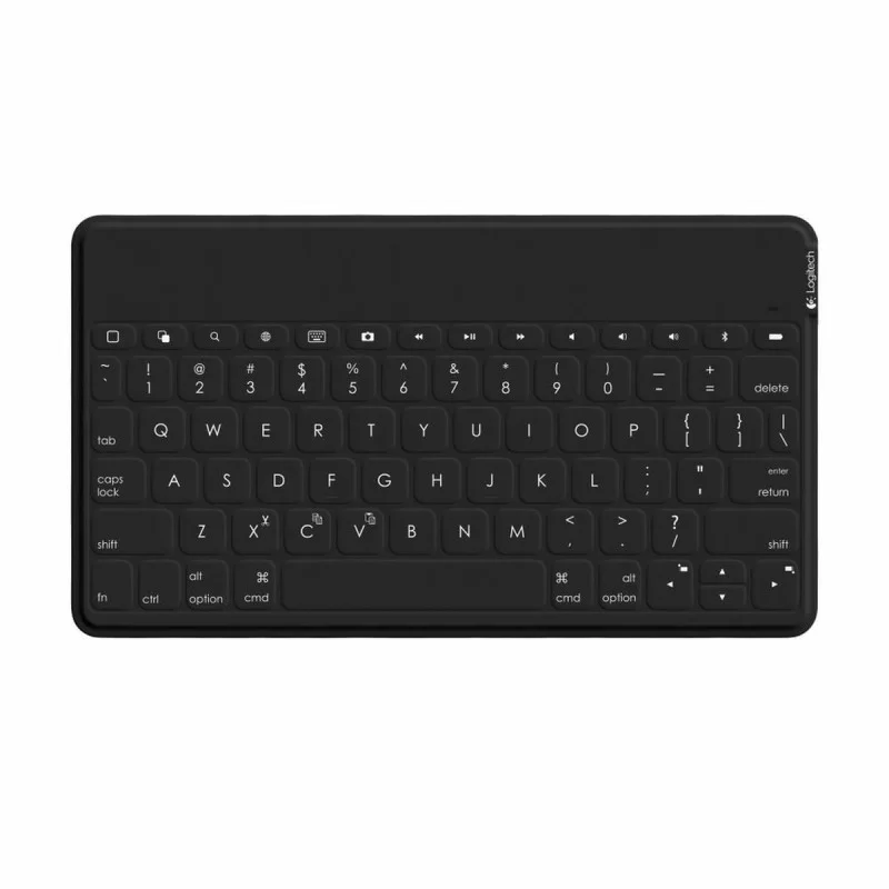 Bluetooth Keyboard with Support for Tablet Logitech Keys-To-Go Spanish Black Spanish Qwerty