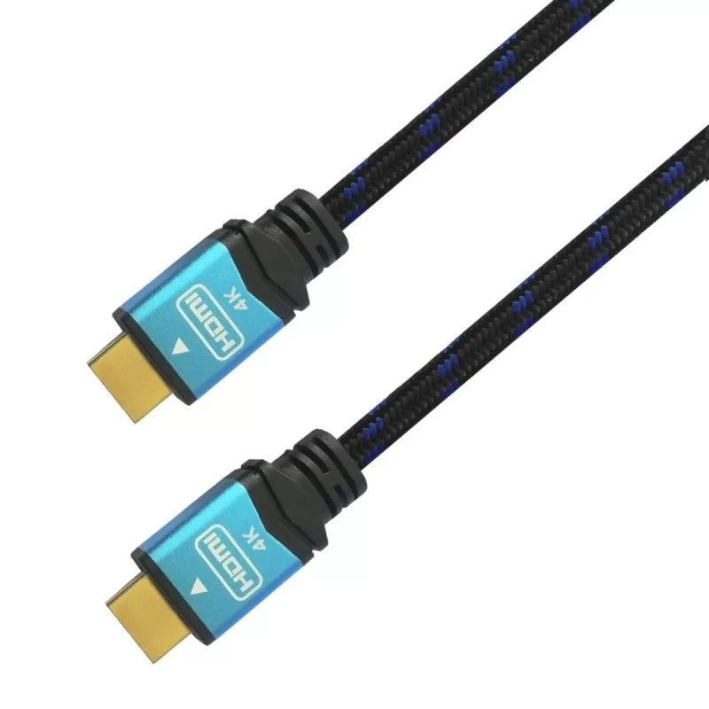 HDMI Cable Aisens 3 m Black/Blue 4K Ultra HD