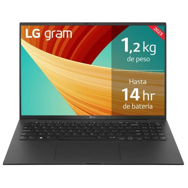 Laptop LG Gram 16Z90R-E.AD75B 16" Intel Core i7-1360P 32 GB RAM 512 GB SSD NVIDIA GeForce RTX 3050 Spanish Qwerty