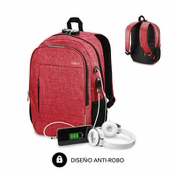 Rucksack for Laptop and Tablet with USB Output Subblim...