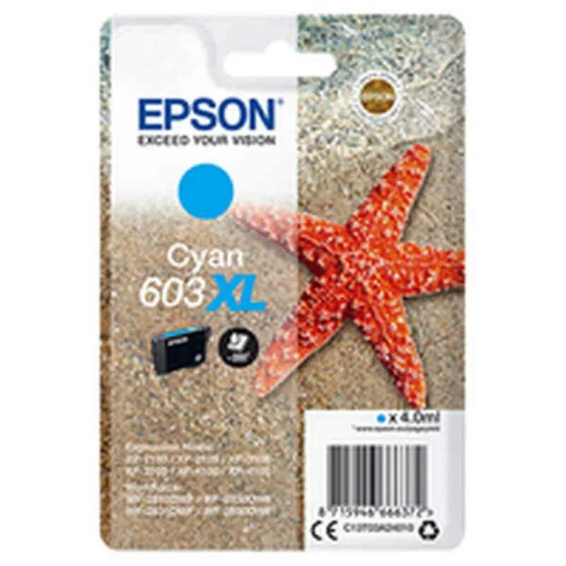 Original Ink Cartridge Epson 603XL Cyan