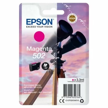 Compatible Ink Cartridge Epson Singlepack Magenta 502 Ink...