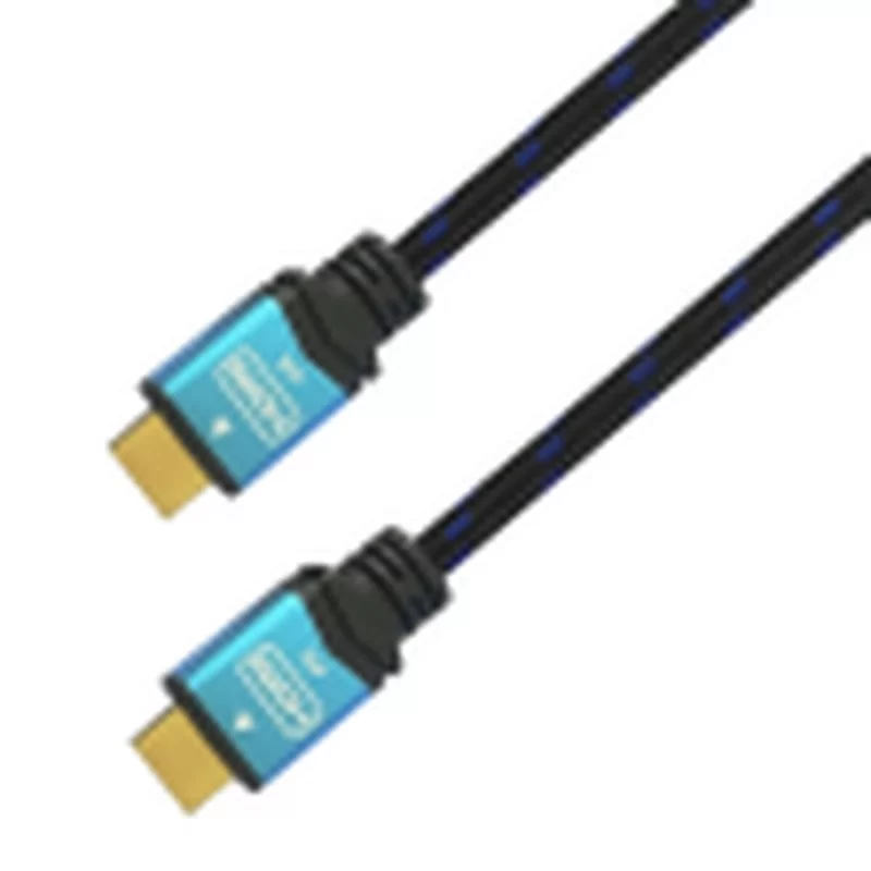 HDMI Cable Aisens 2 m Black/Blue 4K Ultra HD