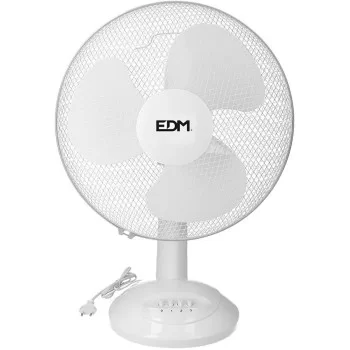 Table Fan EDM Ø 40 x 61 cm White 45 W