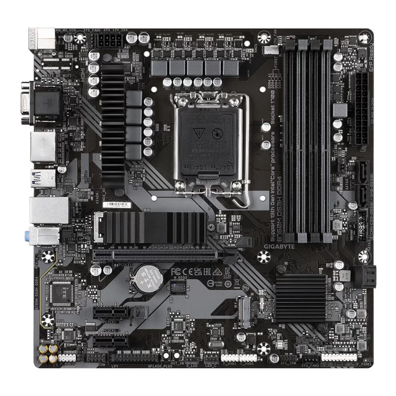 Motherboard Gigabyte B760M DS3H DDR4 LGA 1700 Intel B760 Intel