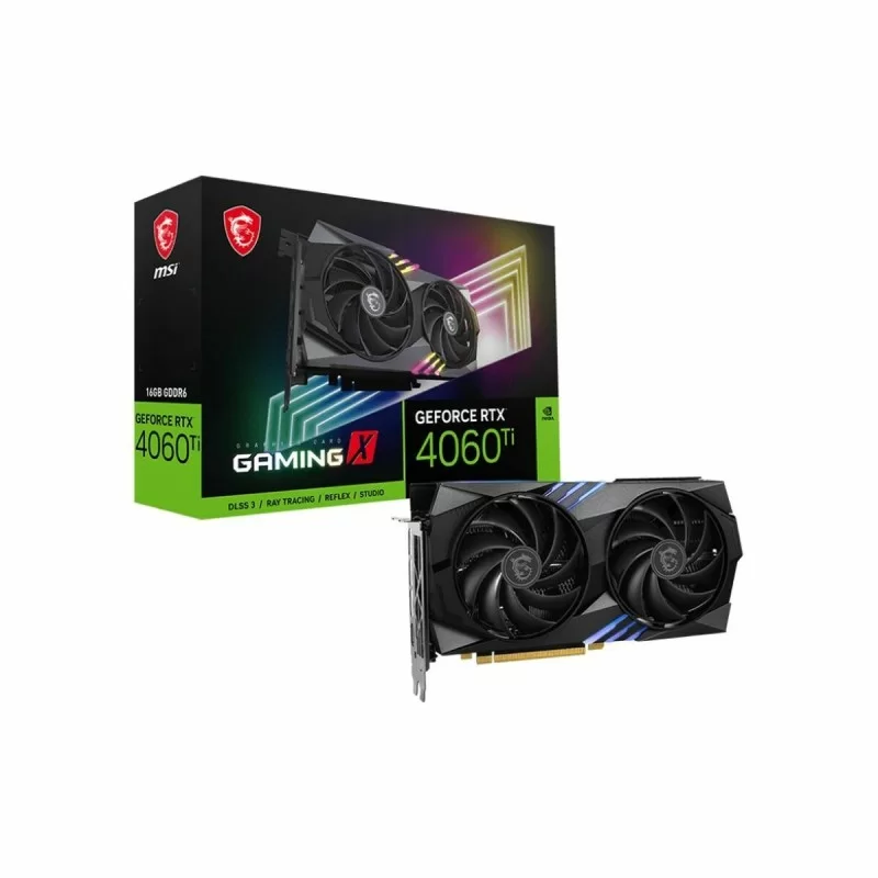 Graphics card MSI GEFORCE RTX 4060 TI GAMING X 16G Geforce RTX 4060 Ti 16 GB GDDR6