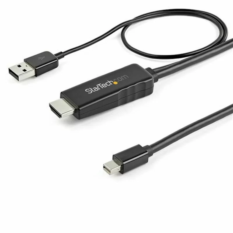 Mini Display Port to HDMI Adapter Startech HD2MDPMM1M 1 m Black