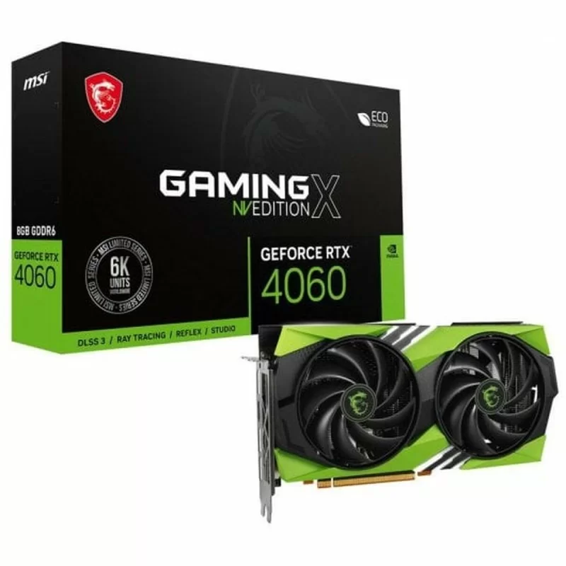 Graphics card MSI RTX 4060 Gaming X NV Edition 8G 8 GB GDDR6