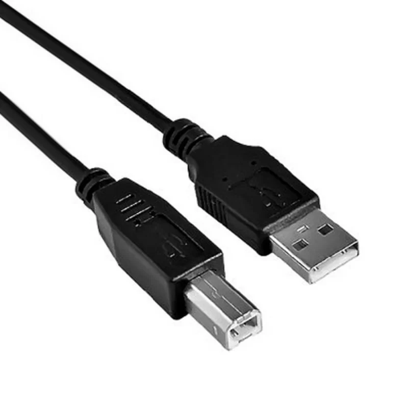 USB A to USB B Cable NANOCABLE 10.01.0104-BK 3 m Black