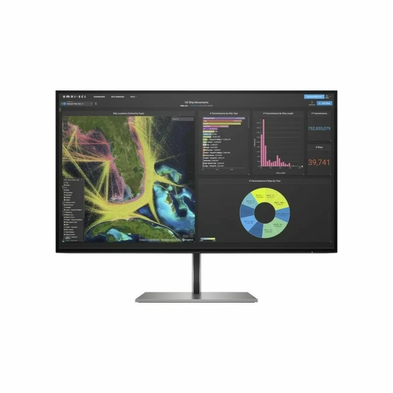 Monitor HP 1B9T0AAABB 27" 4K Ultra HD IPS 27" IPS Flicker free 50 - 60 Hz 60 Hz