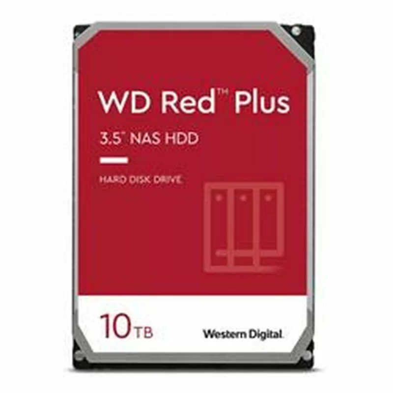 Hard Drive Western Digital WD101EFBX Red Plus NAS 3,5" 10 TB