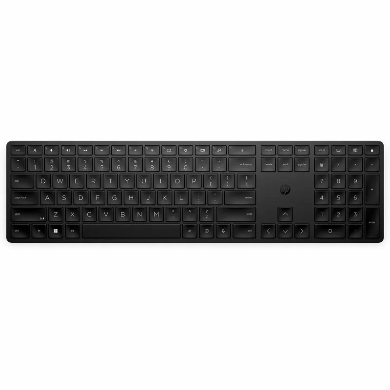 Wireless Keyboard HP 4R177AAABE Spanish Qwerty Black