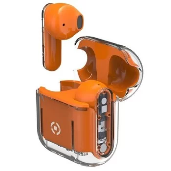 Wireless Headphones Celly SHEER Orange Multicolour