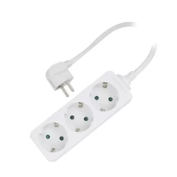 3-socket plugboard without power switch Ewent EW3958...