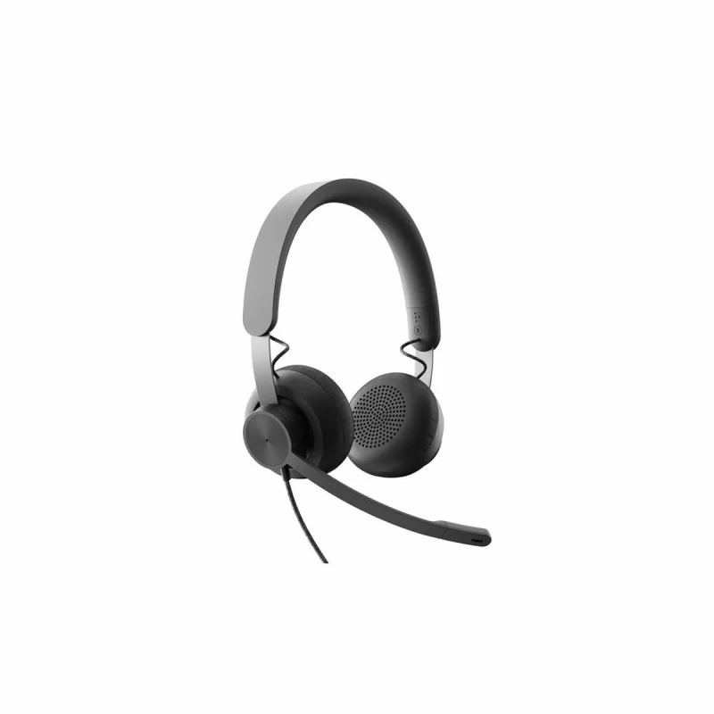 Headphones with Microphone Logitech 981-000875 Black