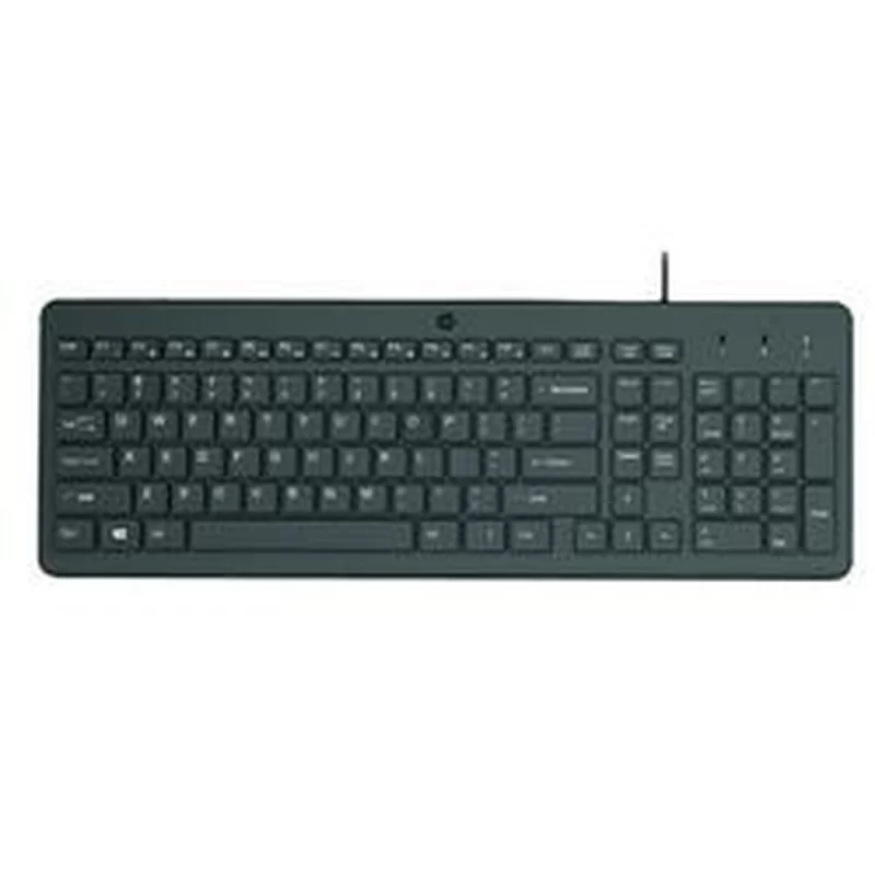 Keyboard HP Teclado con cable HP 150 Black Spanish Qwerty