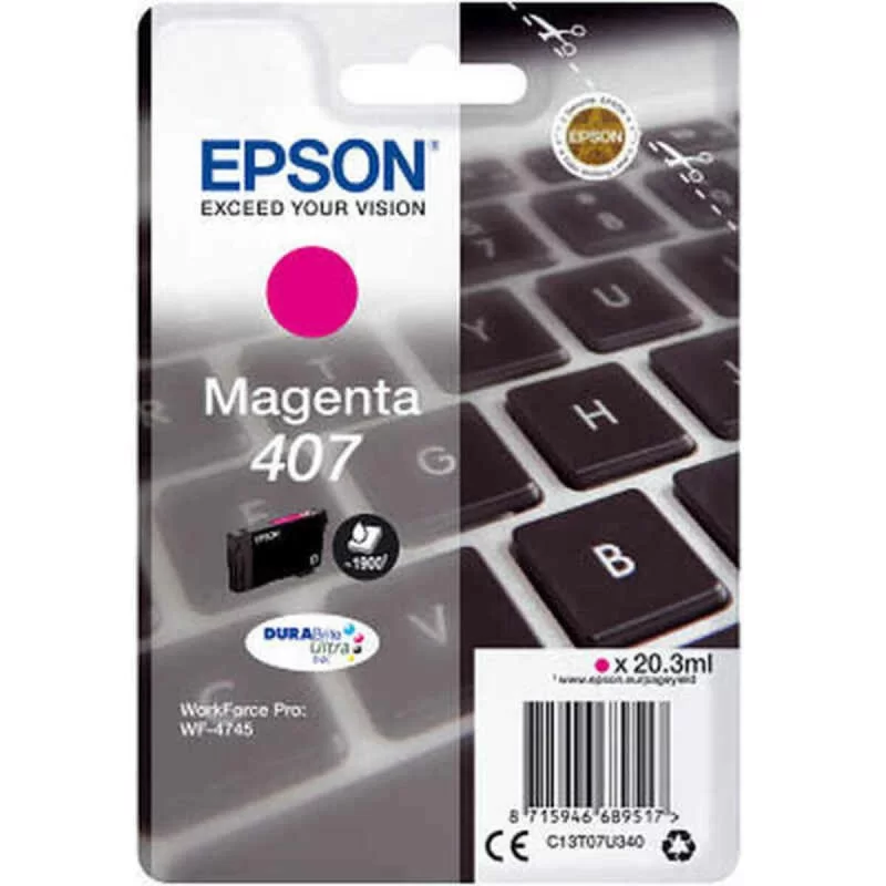 Original Ink Cartridge Epson C13T07U340 Magenta Cyan