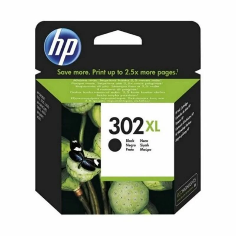 Original Ink Cartridge HP F6U68AEABE Black