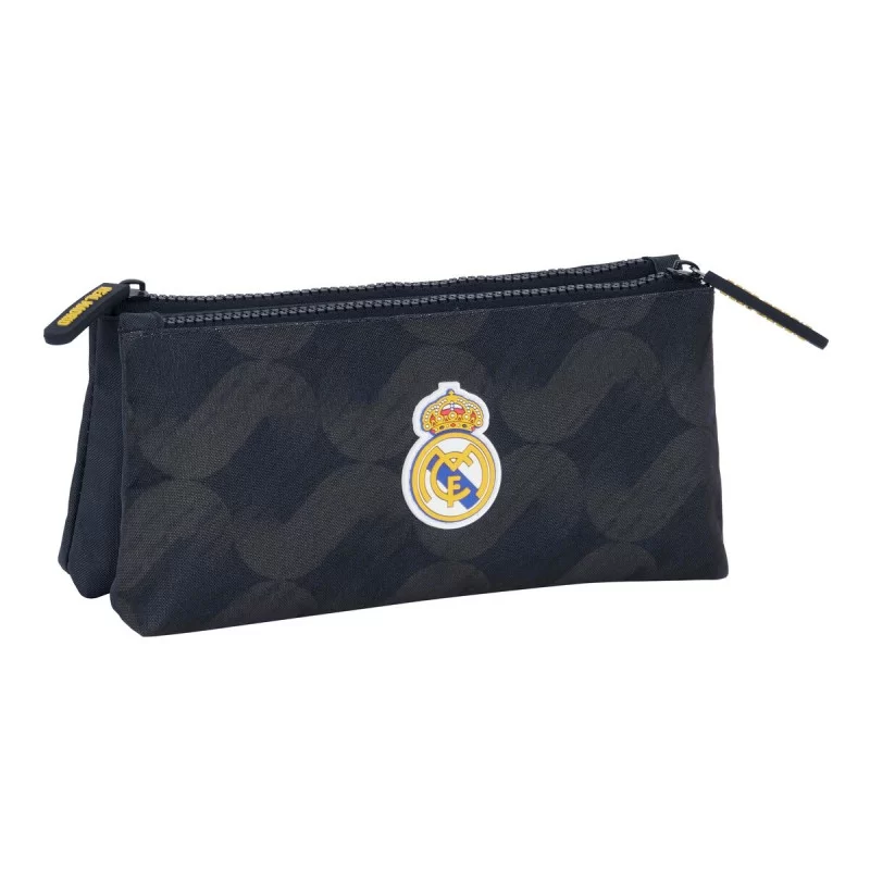 School Toilet Bag Real Madrid C.F. Navy Blue Sporting 22 x 10 x 8 cm