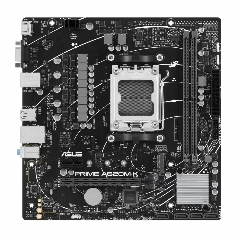 Motherboard Asus A620M-K AMD A620 AMD AM5