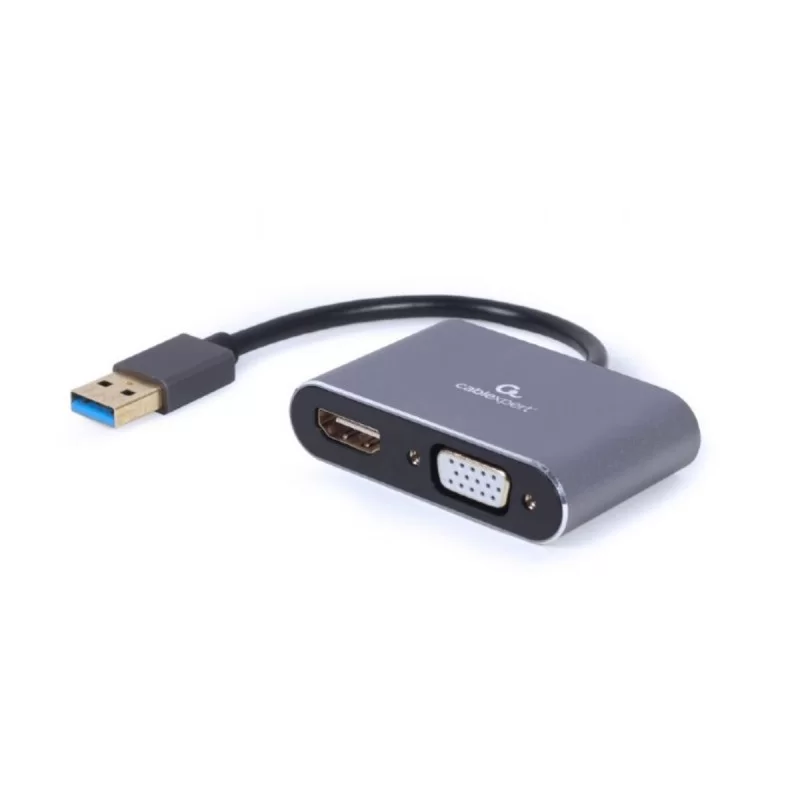 USB to VGA/HDMI Adapter GEMBIRD 