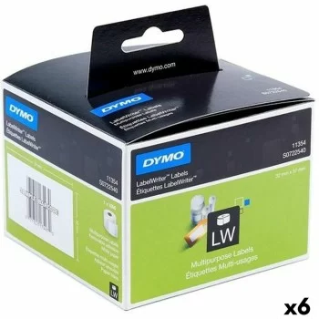 Printer Labels Dymo White Black 32 x 57 mm 1000 Pieces (6...