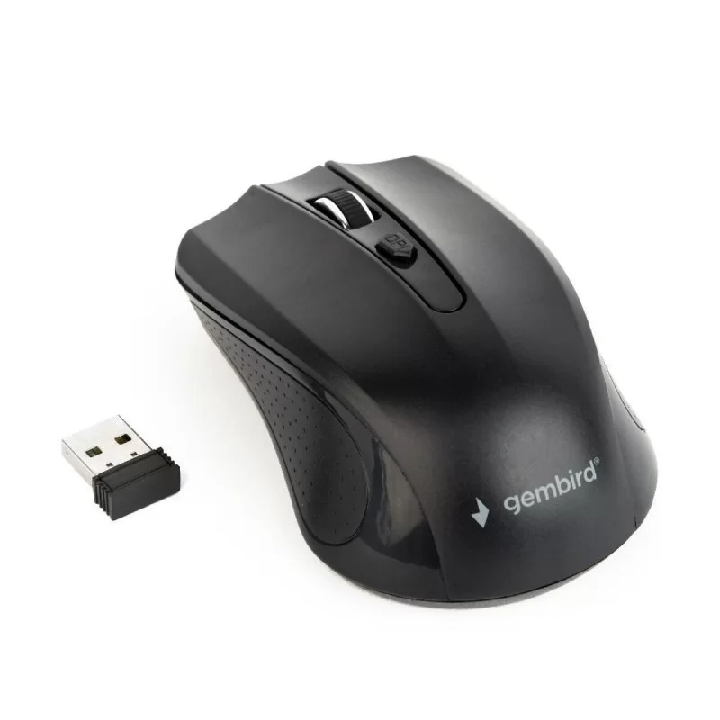 Mouse GEMBIRD MUSW-4B-04 Black (1 Unit)