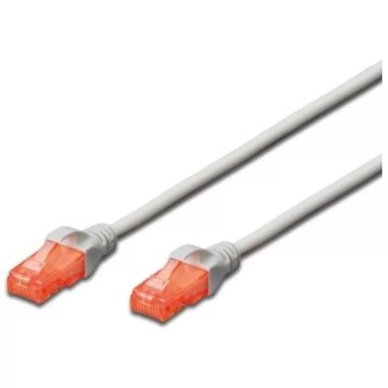 UTP Category 6 Rigid Network Cable Ewent EW-6U-050 Red Grey 5 m (5 m)