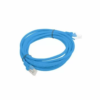 Ethernet LAN Cable Lanberg PCU6-10CC-0300-B Blue Black 3...