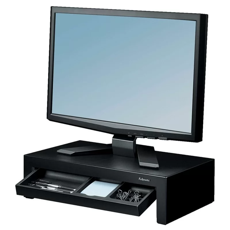 Screen Table Support Fellowes Designer Suites Black 11,1 x 40,6 x 23,8 cm