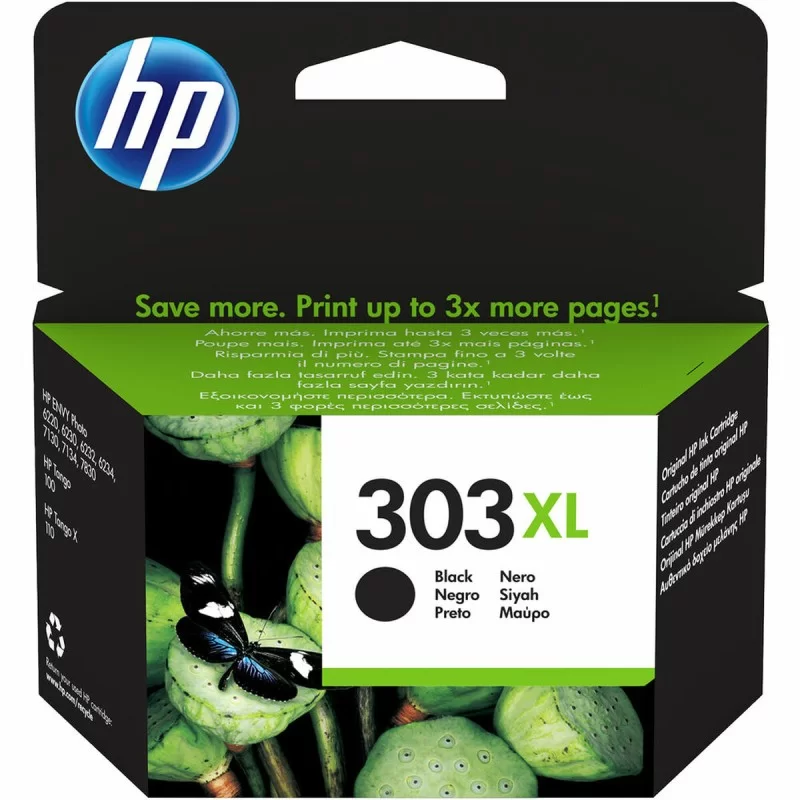 Original Ink Cartridge HP 303xl Black