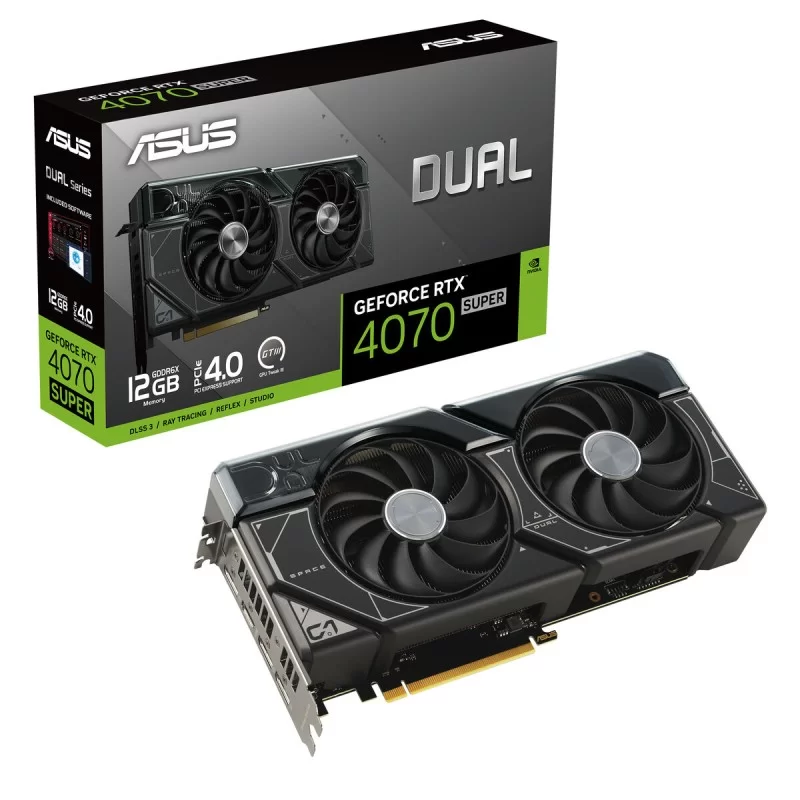 Graphics card Asus 90YV0K83-M0NA00 GEFORCE RTX 4070 12 GB GDDR6X