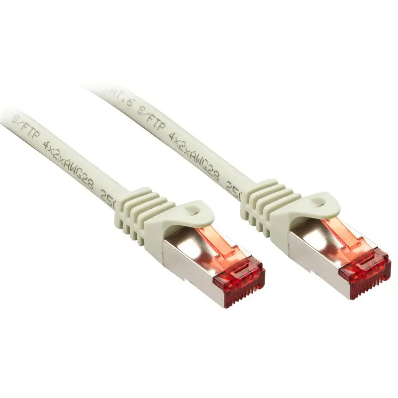 UTP Category 6 Rigid Network Cable LINDY 47348 10 m Grey 1 Unit