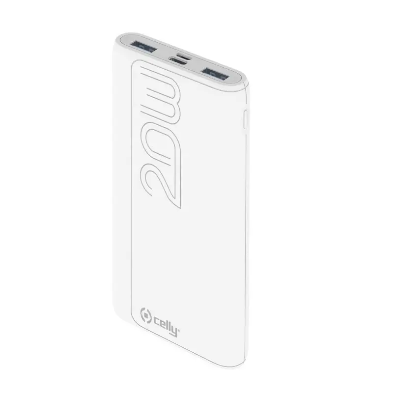 Powerbank Celly PBPD10000EVOWH White