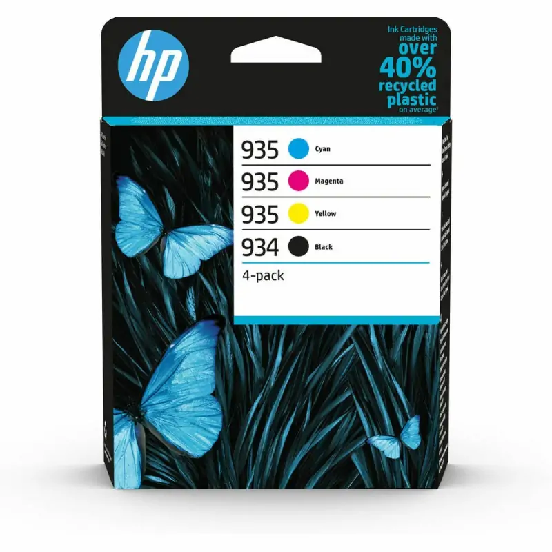 Original Ink Cartridge HP Yellow Black Magenta