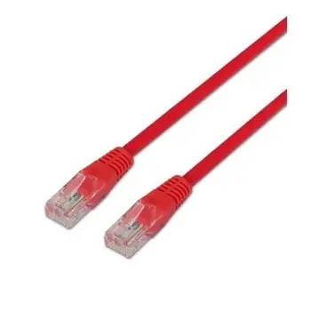 UTP Category 6 Rigid Network Cable Aisens A135-0240 Red 3 m