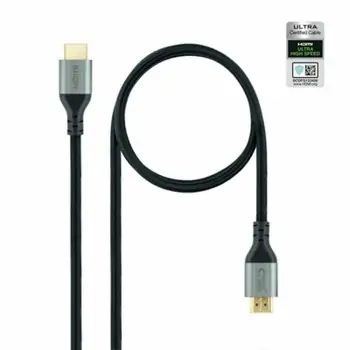 HDMI Cable NANOCABLE 10.15.8101-L150 1,5 m Black