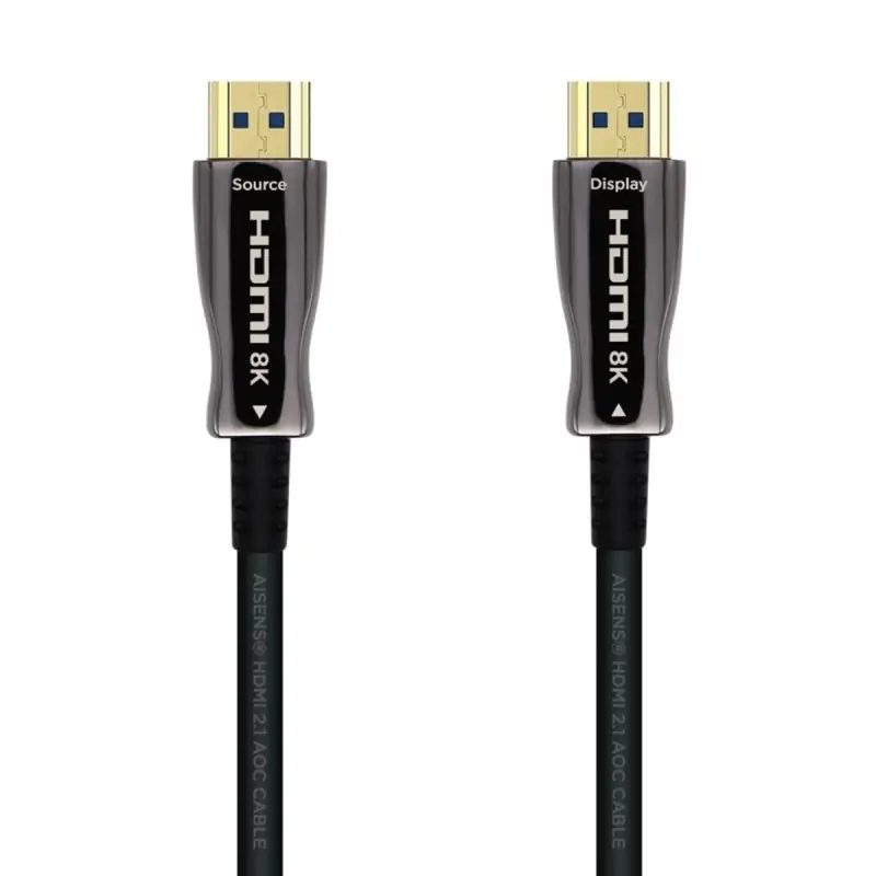 HDMI Cable Aisens A153-0518 Black 25 m