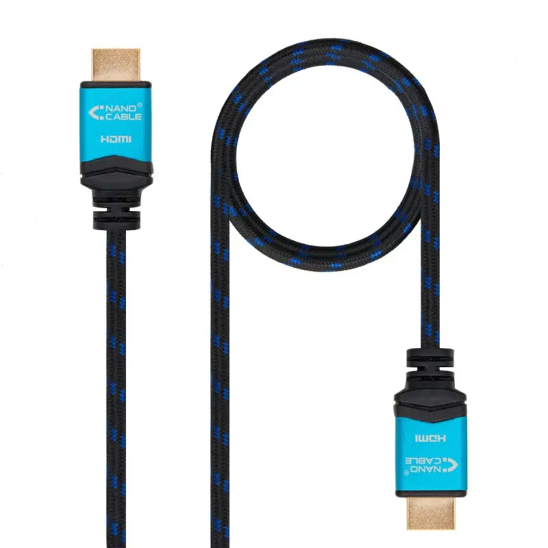 HDMI Cable NANOCABLE 10.15.3705 V2.0 Black 5 m