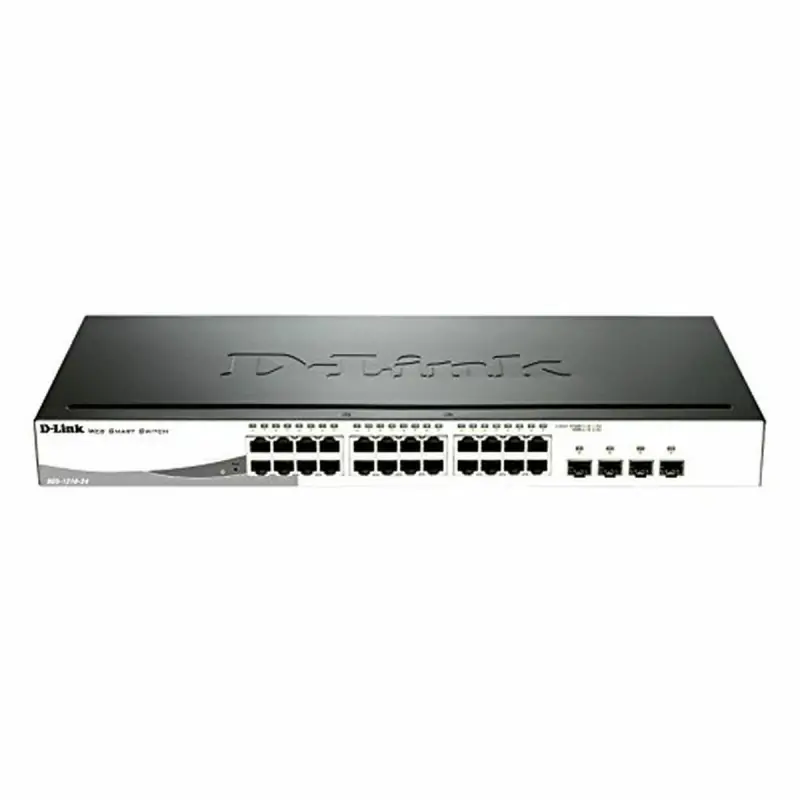 Switch D-Link DGS-1210-24/E 20 p 10 / 100 / 1000 Mbps 4 x SFP Black
