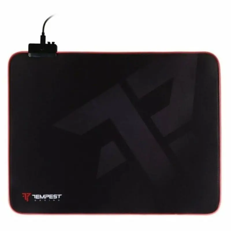 Mouse Mat Tempest TP-GMP-RGB-M Black