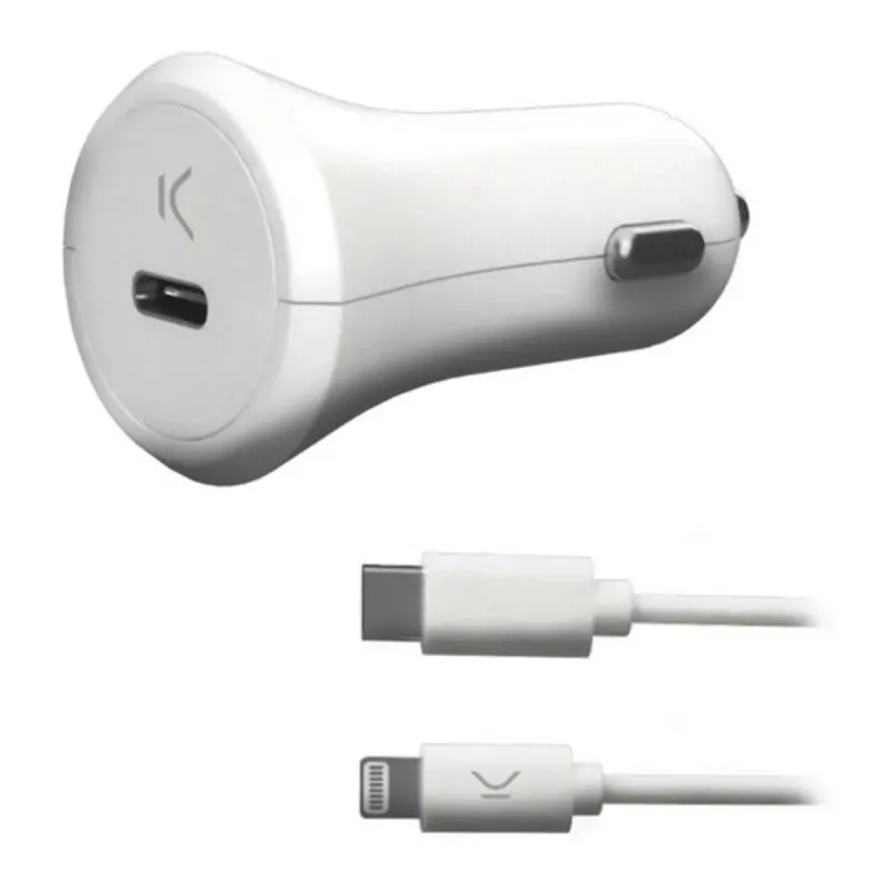 USB Car Charger KSIX Apple-compatible 18W